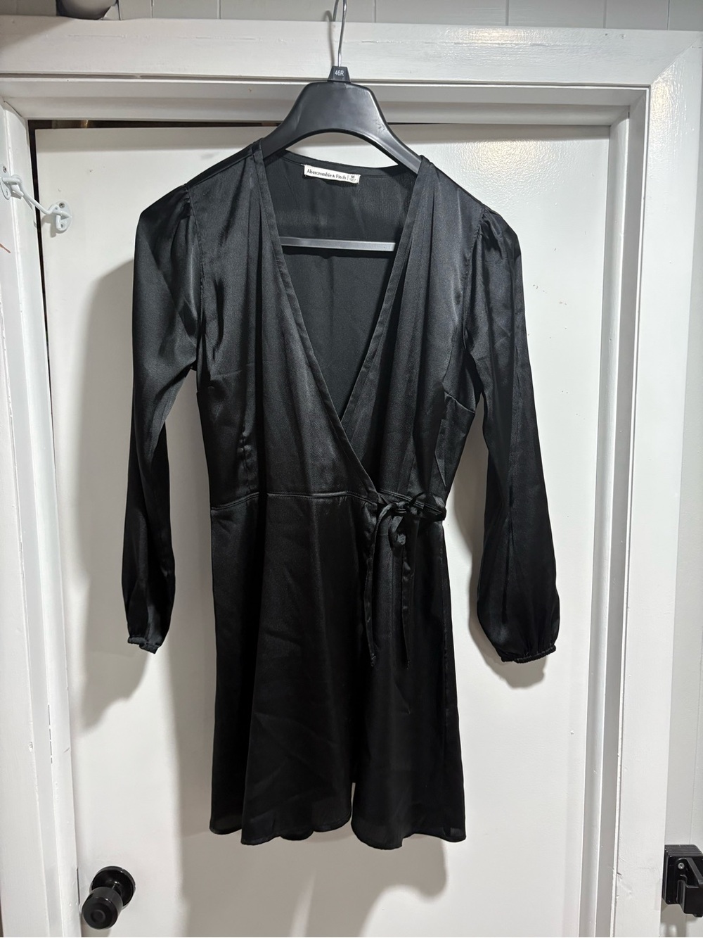 Abercrombie & Fitch Black Top with Subtle Sheen